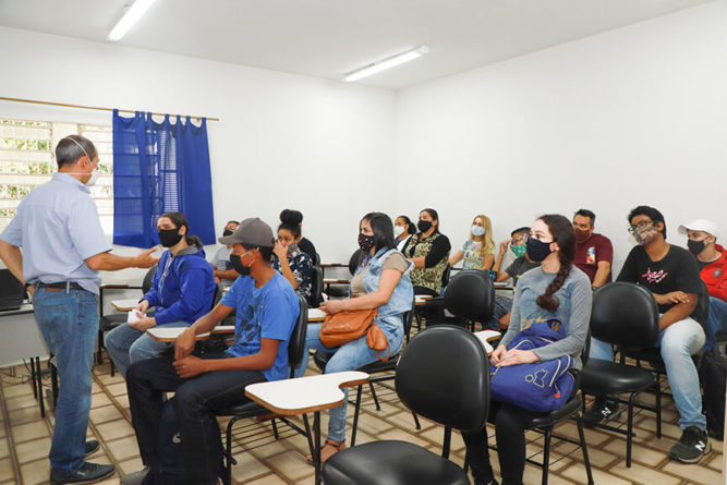 Curso do Senai em Itupeva. (Foto: Divulgação)