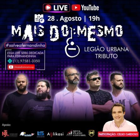 Live Mais do Mesmo. (Imagem: Divulgação)
