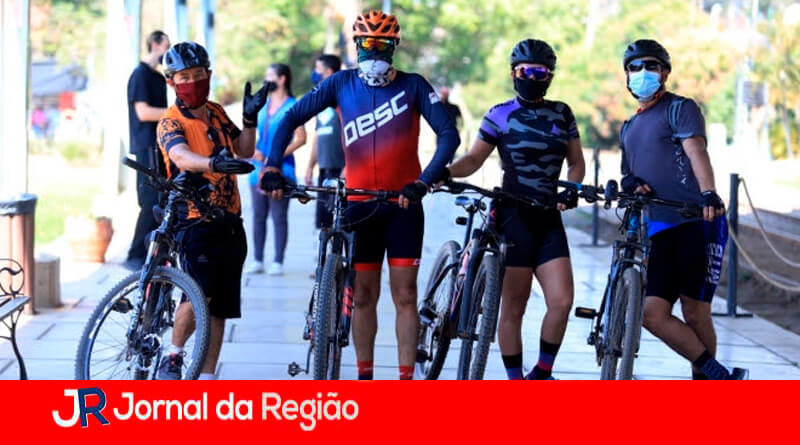 Ciclismo em Louveira. (Foto: Divulgação)