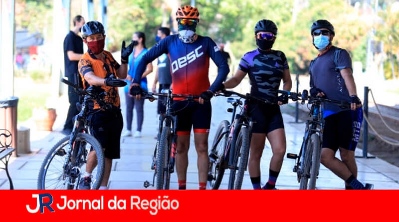 Ciclismo em Louveira. (Foto: Divulgação)