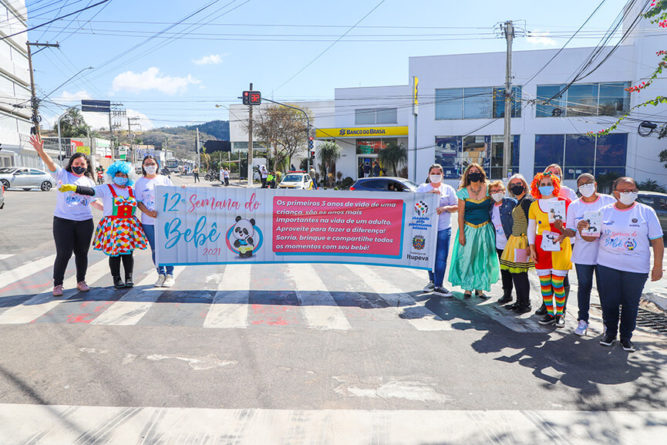 Blitz Caravana da Alegria em Iupeva. (Foto: Divulgação)