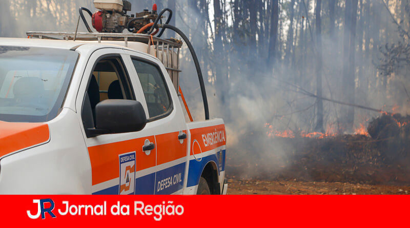 Incêndio na Fazenda Venâncio. (Foto: Divulgação)