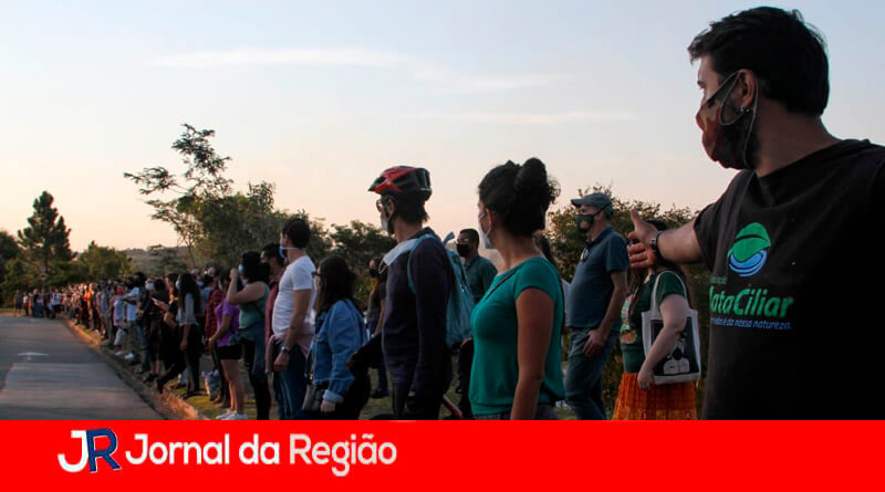 Apoiadores Mata Ciliar. (Foto: Mauro Utida)