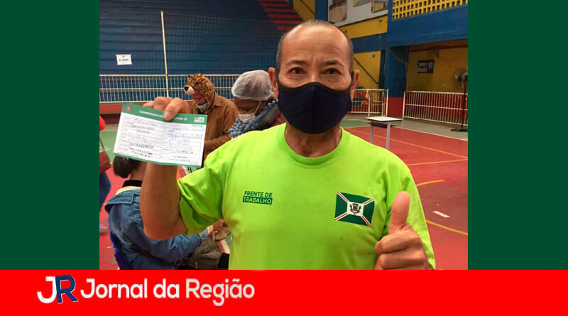 Vacinação em Campo Limpo Paulista. (Foto: Divulgação)