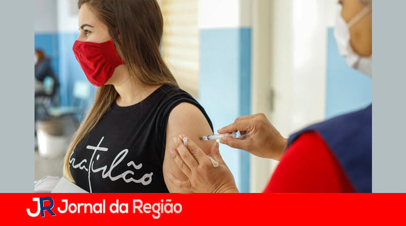 Vacinação em Itupeva. (Foto: Divulgação)