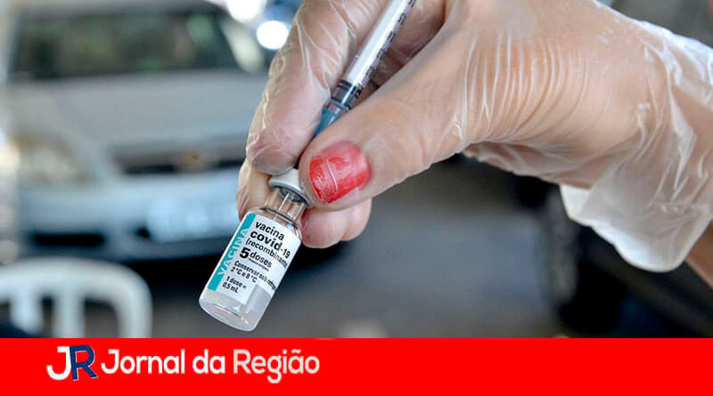 Vacinação em Várzea Paulista. (Foto: Divulgação)