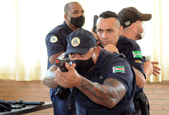 GCM de Várzea Paulista. (Foto: Divulgação)