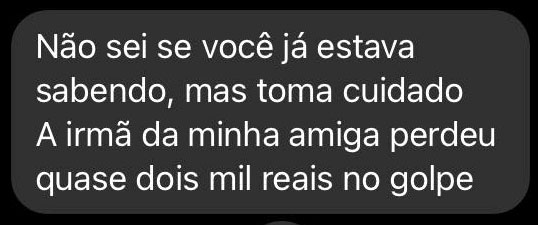 AVISO DE GOLPE
