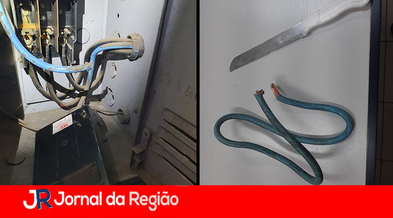 FURTO DE FIO EM RESIDENCIA