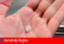 Queda de granizo. (Foto: Divulgação)