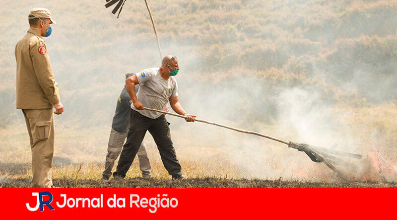 Incêndio Itupeva. (Foto: Divulgação)