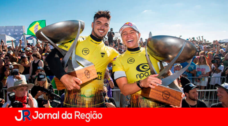 Medina se torna tricampeão mundial de surf. (Foto: Divulgação)