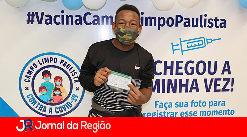 Vacinação em Campo Limpo Paulista. (Foto: Divulgação)