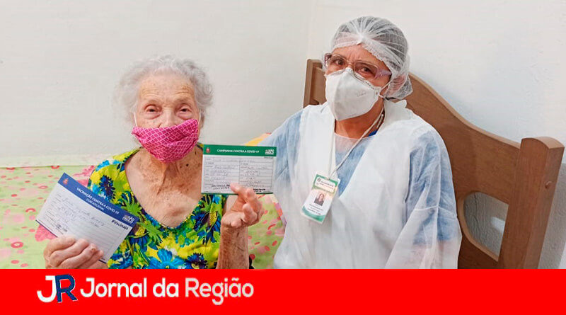 Vacinação em Campo Limpo Paulista. (Foto: Divulgação)