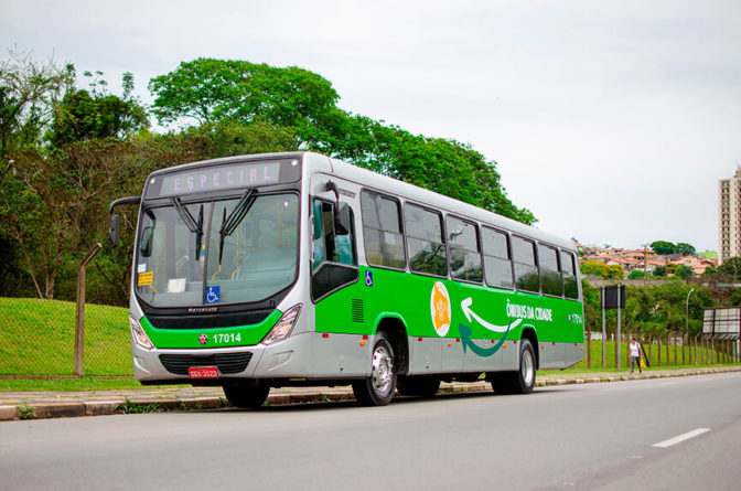 Ônibus Campo Limpo Paulista. (Foto: Divulgação)