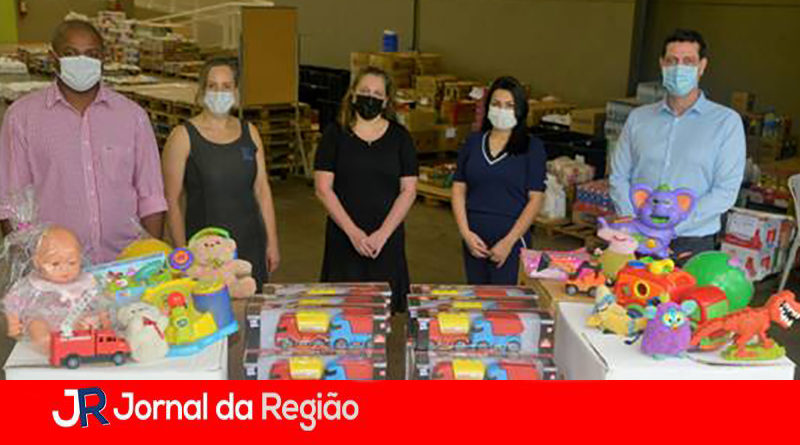 Doação de brinquedos. (Foto: Divulgação)