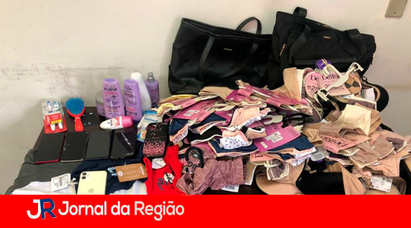 Produtos furtados. (Foto: Divulgação)
