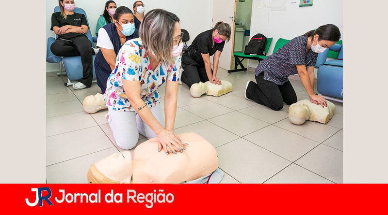Treinamento Hospital de Itupeva. (Foto: Divulgação)