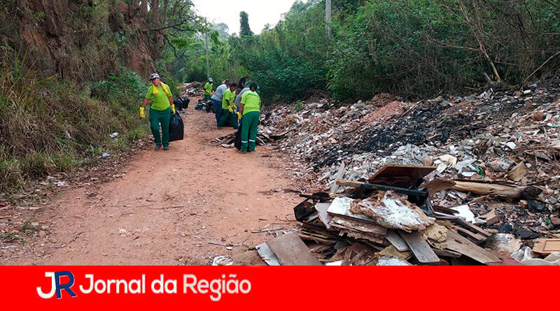 Limpeza em Campo Limpo Paulista. (Foto: Divulgação)