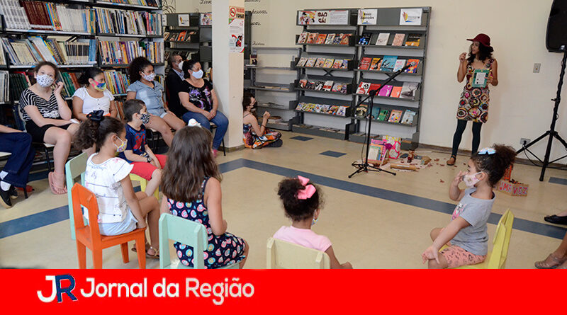 Biblioteca de Várzea Paulista. (Foto: Divulgação)