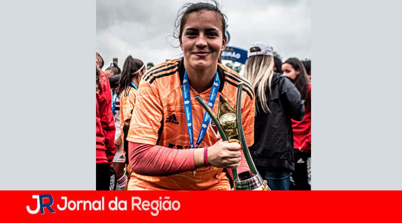 Goleira Luana. (Foto: Divulgação)