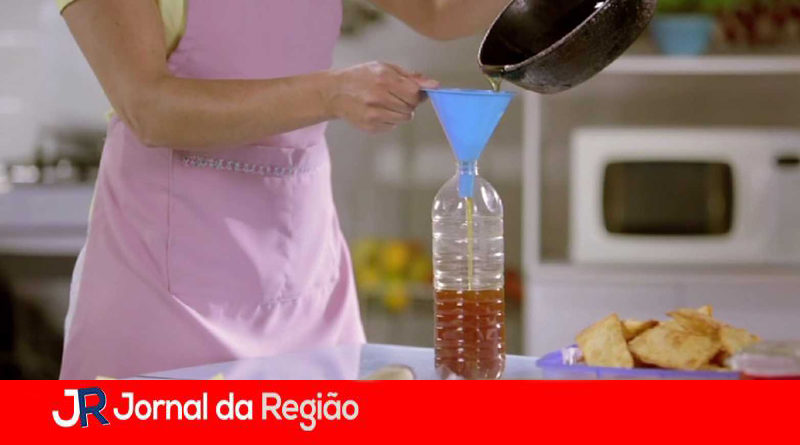 Reciclagem de óleo de cozinha. (Foto: Divulgação)