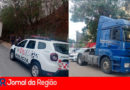 Roubo de carga em Jundiaí. (Foto: Divulgação)