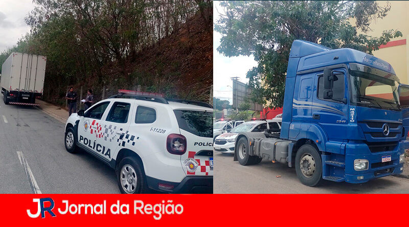 Roubo de carga em Jundiaí. (Foto: Divulgação)
