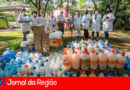 Doação de tampinhas. (Foto: Divulgação)