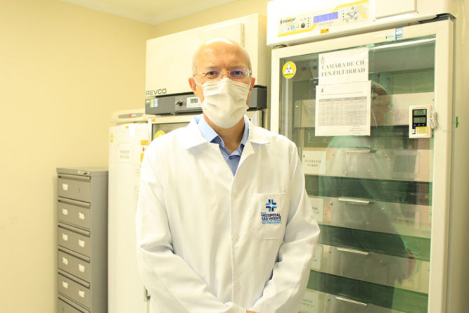 Médico dfo HSV. (Foto: Divulgação)