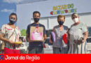 Doações ao Grendacc. (Foto: Divulgação)
