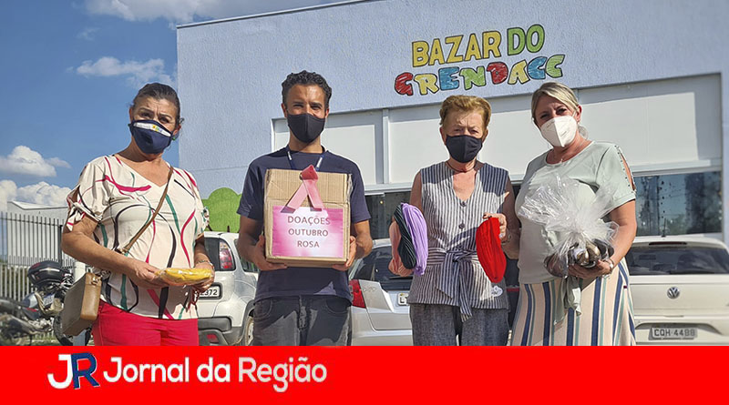 Doações ao Grendacc. (Foto: Divulgação)