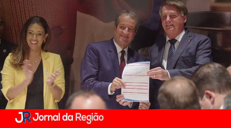 Bolsonaro no PL. (Foto: Reprodução/R7)