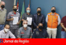 Bombeiros em Campo Limpo Paulista. (Foto: Divulgação)