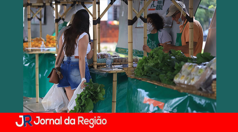 Feira do produtor de Louveira. (Foto: Divulgação)