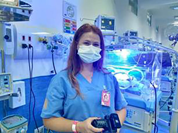 Voluntariado no Hospital Universitário. (Foto: Divulgação)