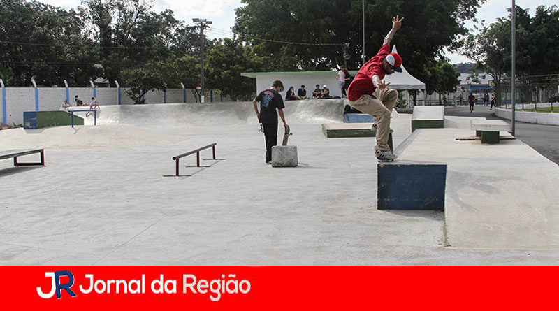 Pista de skate de Campo Limpo Paulista. (Foto: Mauro Utida)