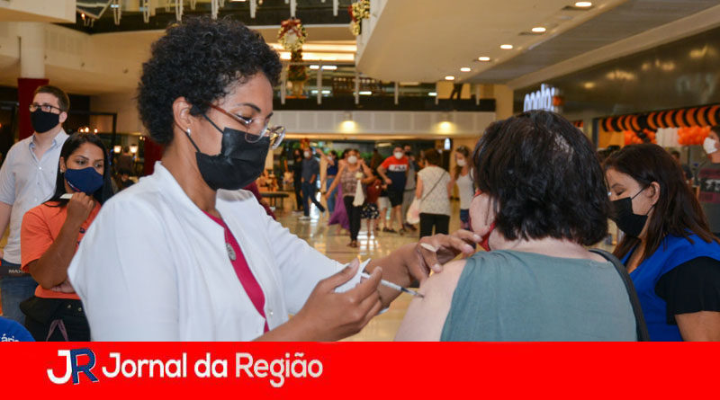 Vacinação em Jundiaí. (Foto: Divulgação)