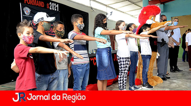Formatura Proerd. (Foto: Divulgação)