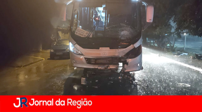 ACIDENTE MOTO X ONIBUS