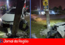 CARRO NO POSTE GERALDO DIAS