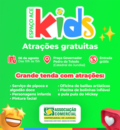 Anuncio Jornal da Regiao Espaco ACE Kids