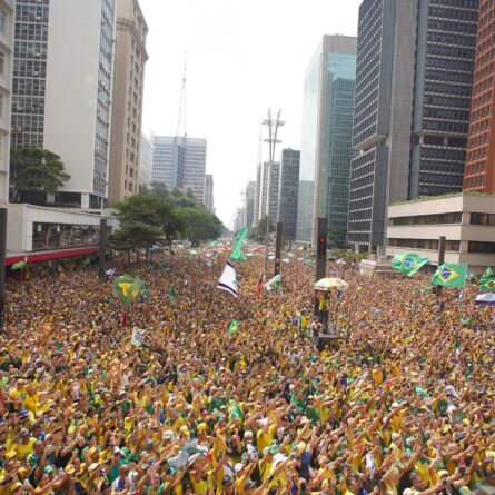 BOLSONARO NA PAULISTA GRANDE