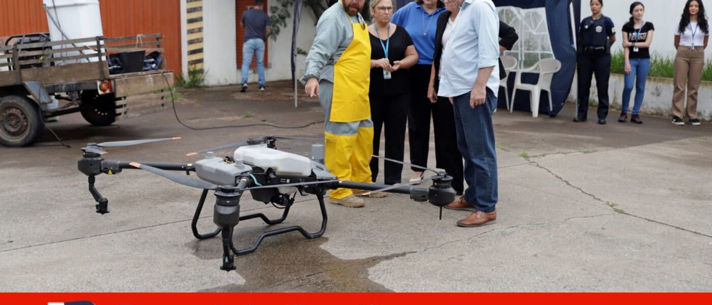 drone louveira dengue