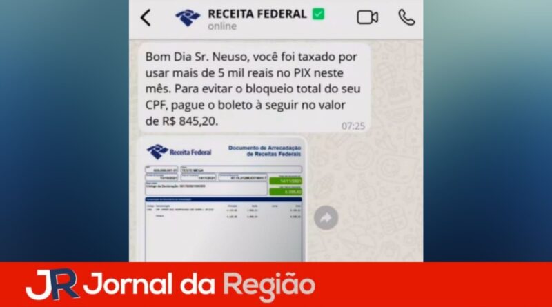 golpe pix receita