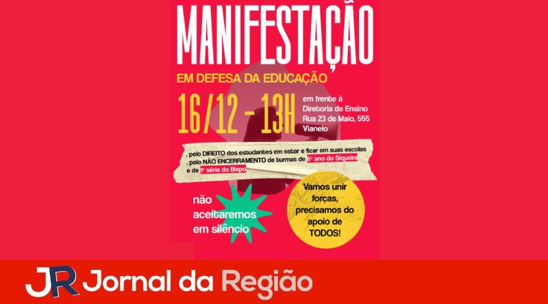 Escola Bispo manifestacao
