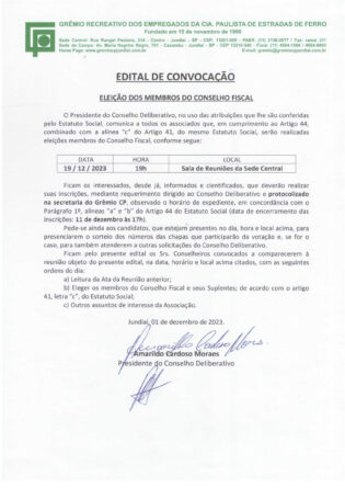 gremio cp edital