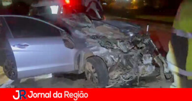 Motociclista morre após colisão traseira na Rodovia Santos Dumont