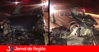 Acidente envolve três veículos na Luciano Consoline, em Itatiba