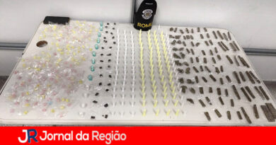 ROMU de Louveira faz grande apreensão de drogas